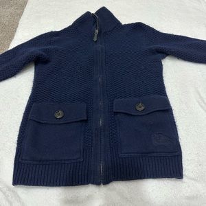 Burberry London Zip up Knit Sweater